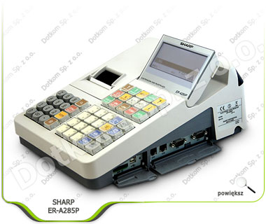 Kasa fiskalna z kopią elektroniczną - SHARP ERA-285P